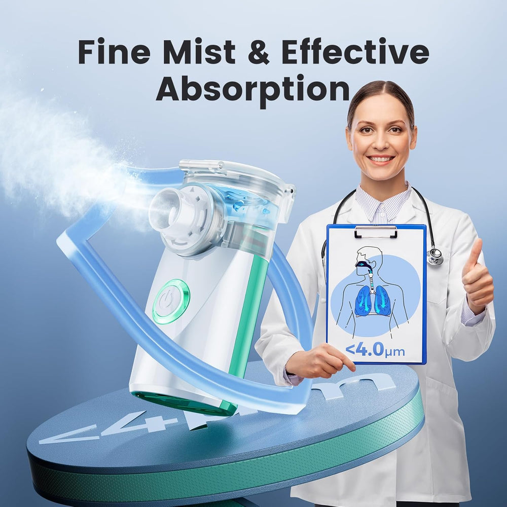 Breathe Easy™ Portable Mesh Nebulizer
