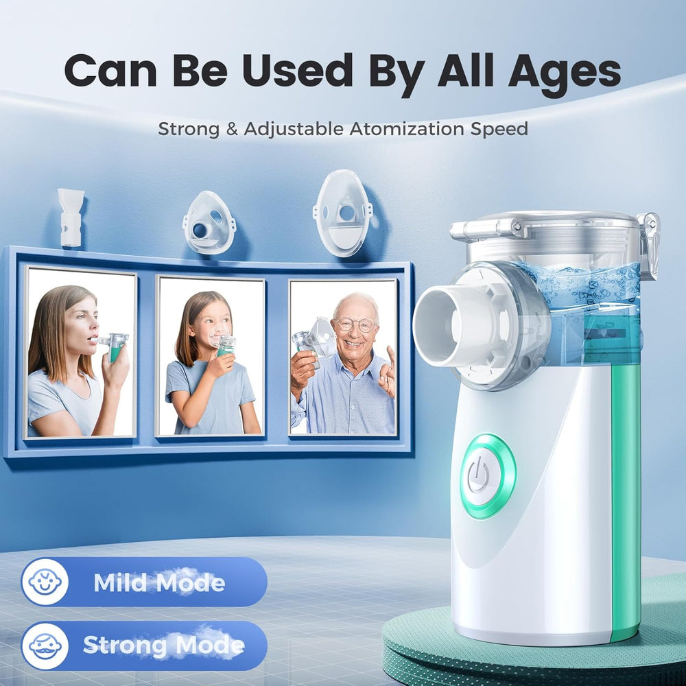 Breathe Easy™ Portable Mesh Nebulizer
